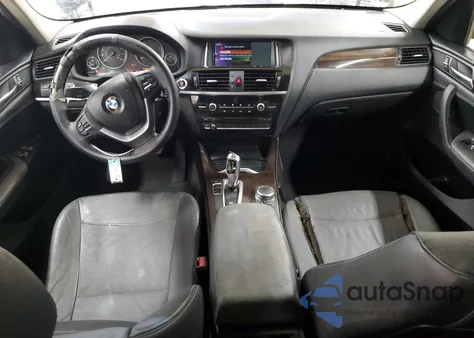 2017 BMW X3 Sdrive28I из США, поврежденный, VIN 5UXWZ7C35H0X40443